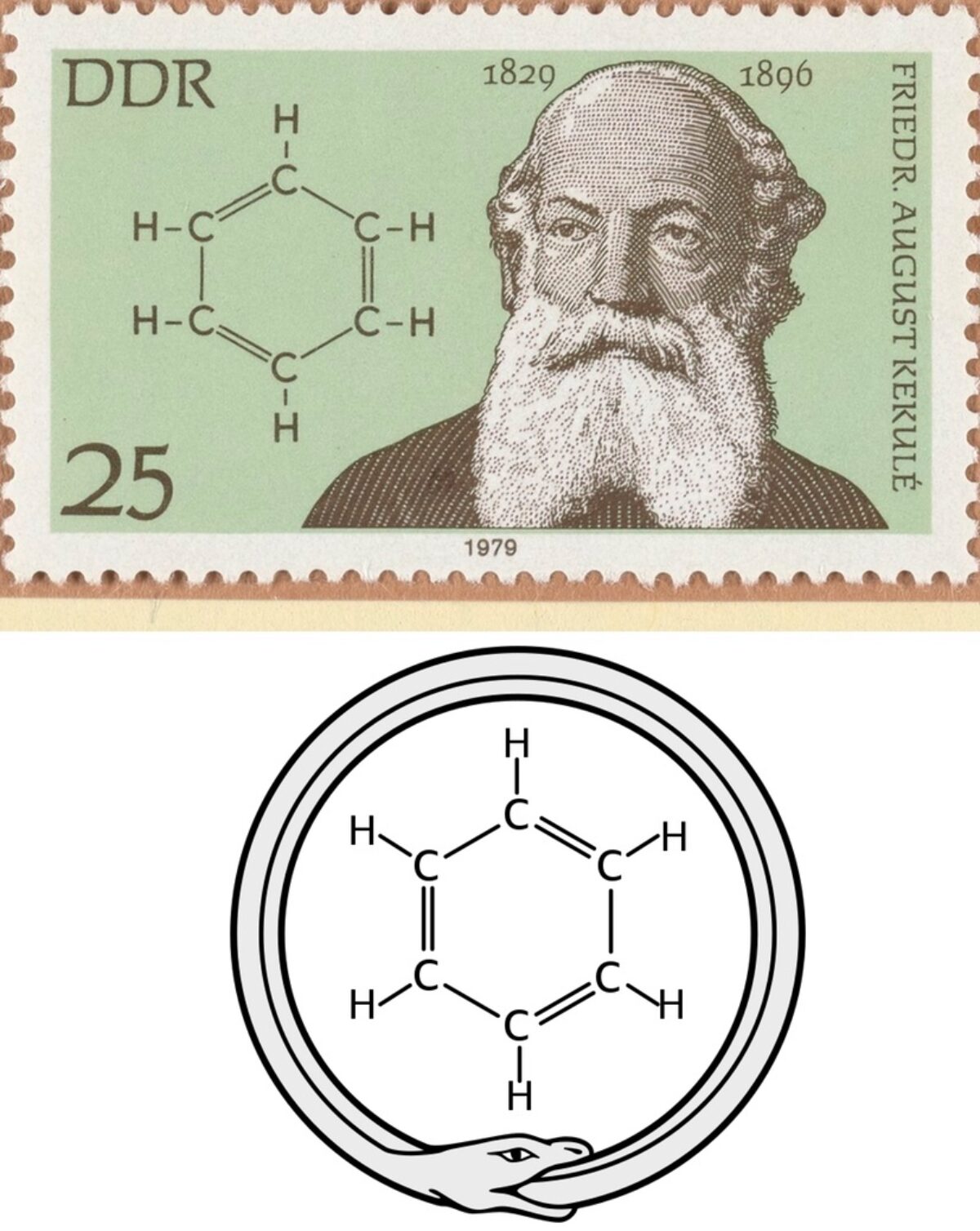 Benzene Kekule combo