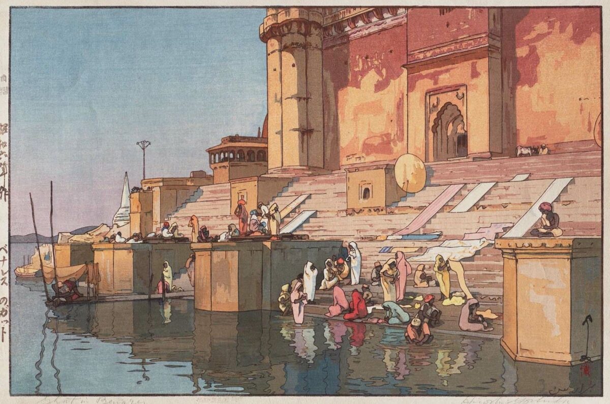 Ghat in Benares