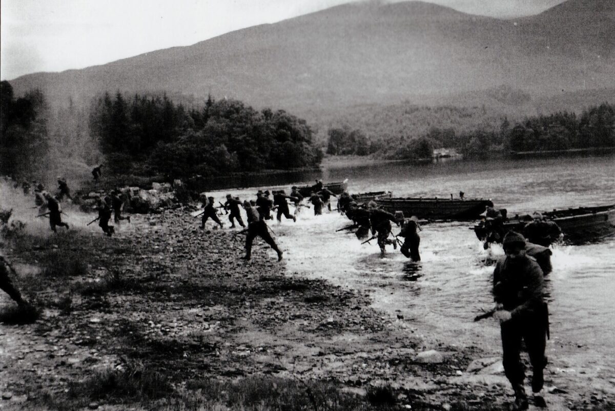 Amphibious assault training