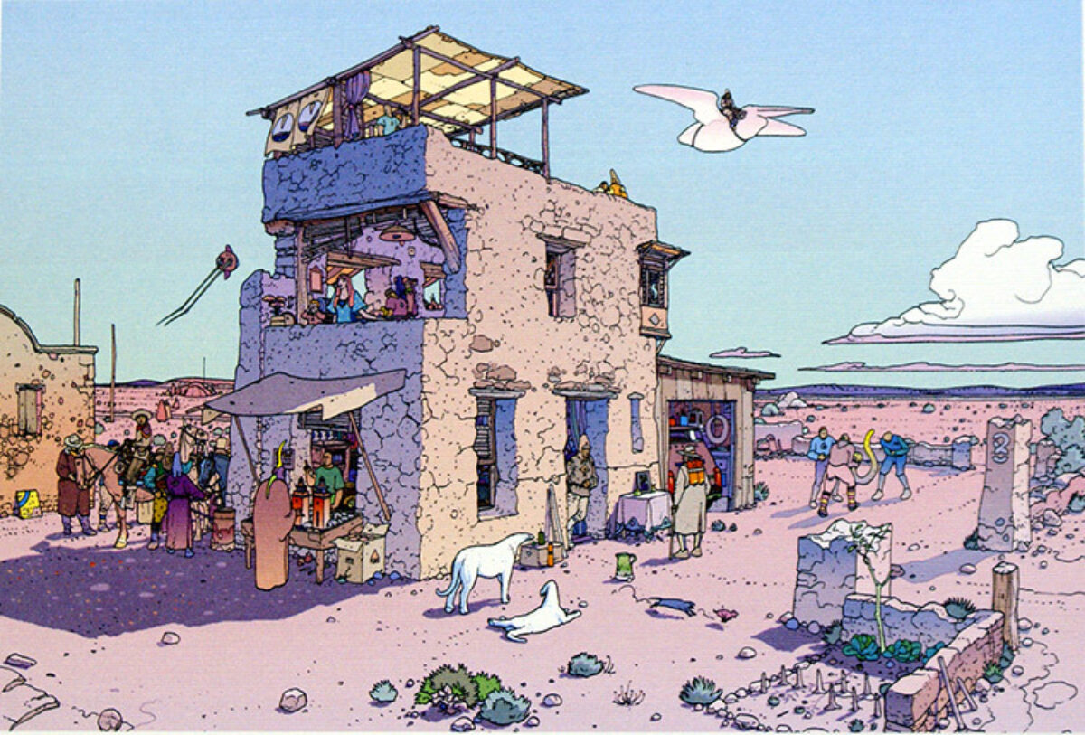 Moebius desert